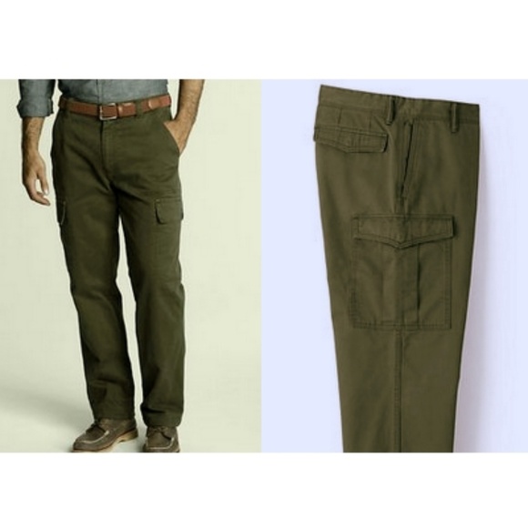 lands end mens cargo pants